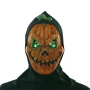 Evil Eyes Light Up Pumpkin Horror Mask Halloween Costume Full Coverage