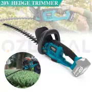 Cordless Hedge Trimmer Garden Pruner Curved Bush Trimmer For Makita 18V Battery