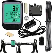 Bikes Speedometer Odometer – Odometer for Bikes, Waterproof Wired Bikes Speedometer with LCD Display – Clear Data Bikes Computer, Multifunctional Portable Cycling Supplies for Scooters