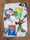 Vintage 1992 Sealed Looney Tunes Wacky Sports Plush Blanket Throw 45 x 60 NIP
