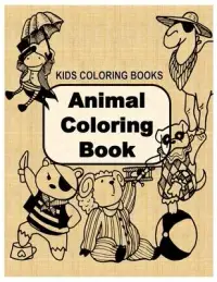 在飛比找博客來優惠-Animal Coloring Book Kids Colo