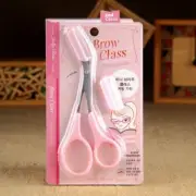 Complete Eyebrow and Eyelash Grooming Kit - Includes Trimmer Scissors, Comb