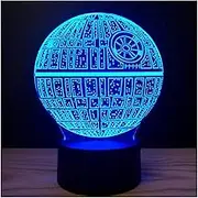 3D Illusion Platform Night Lights Touch Switch 7 Color Change USB Power LED Desk Lamp for Home Decorations or Holiday Gifts