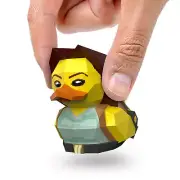 TUBBZ Mini: Tomb Raider - Lara Croft Cosplaying Rubber Duck Vinyl Figure