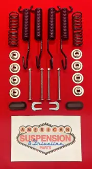 Ford Thunderbird 1959-60 Rr Brake Shoe Return Spring and Hold Down Hardware Kit