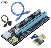 PCI-E Express 1x to 16x Extender Riser Adapter for PCIe Graphics Card GPU Mining
