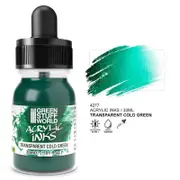 GSW - Transparent Acrylic Ink - Cold Green