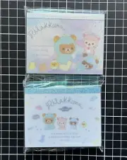 San-X Rilakkuma ‘Dinosaur’ memo pad set of 2