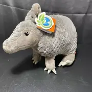 16" Texas ARMADILLO Gray Plush Wild Republic Soft Stuffed Animal | Brand New