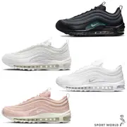 【NIKE】AIR MAX 97 全白 復古 反光 運動鞋 女鞋 921826-101 (palace store)