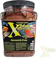 Xtreme Aquatic Food Community Crave Spirulina/Krill Flakes Fish Food 227 Grams (8oz) - Tropical Fish Flakes