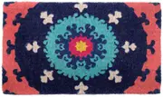Suzanni 100% Coir Doormat - Entry Mat, Welcome Mat, Door mat, Non Slip, Anti Slip, Front Door, Waterproof, Durable