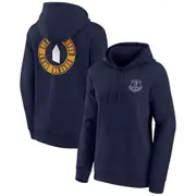 Everton Revolve Front & Back Graphic Hoodie - Navy - Womens