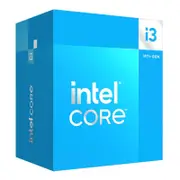 Intel i3 14100 CPU 3.5GHz (4.7GHz Turbo) 14th Gen LGA1700 4-Cores 8-Threads 17MB UHD Graphics 730 Retail Raptor Lake with Fan