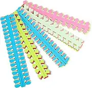 DIYEAH 90Pcs Paper Quilling Strips Set, Handmade Flower Design, Assorted Colours, 13.77 Inch for DIY Crafts and Decorations