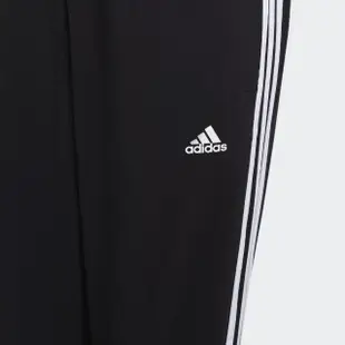 【adidas 愛迪達】長褲 大童 男童 女童 運動褲 亞規 U 3S WOVEN PANT 黑 HR6334