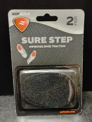 SOF SOLE Sure Step 2 Pair Improves Traction Fits All Shoe Sizes