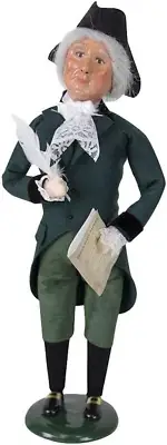 Alexander Hamilton Caroler Figurine from the Colonial Collection #569