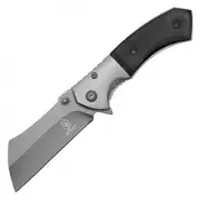 6.5" Cleaver Pocket Knife - Black