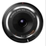 OLYMPUS mirrorless SLR 9mm f8 fisheye body cap lens black BCL-0980 BLK F/S Track