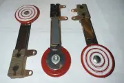 Pinball machine Red/White Bullseye Round Target Switch - (1” Diameter)