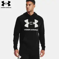 在飛比找PChome24h購物優惠-【UNDER ARMOUR】男 Rival Fleece連帽