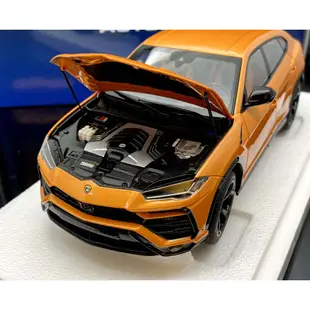 【MASH-2館】現貨特價 Autoart 1/18 Lamborghini Urus 橘 79160