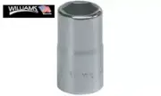 7/16 SL 12PT. 1/4" DRIVE SOCKETS -WILLIAM USA ITEM NO. 7220084-(2PC.)