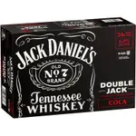 Jack Daniels Double Jack and Cola Can 375mL