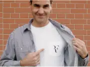 UNIQLO 2022 Roger Federer RF T-SHIRT Limited edition WHT