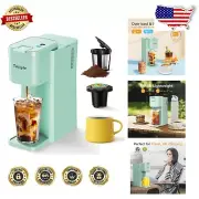 Lightweight Drip Coffee Maker with 6-14 oz Brew Sizes - Ideal for Home or Office