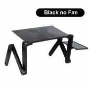 Portable Foldable Laptop Desk Aluminum For Bed Sofa Notebook Table Mouse Shelf