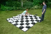3m x 3m PVC Giant Portable Chess &amp; Checkers Mat