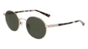New SHINOLA by Flexon SH-2301S 780 Rose Gold Sunglasses with Green Lenses