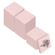24Pcs 2X2" Rubber Carving Blocks, Soft Linoleum Art Carving Block, Pink