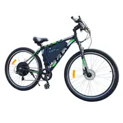 TDR Electric Mountain Bike 26 Inch Rear Wheel 52V 2000W Hub Motor LCD Display Triangle Frame 20AH Battery Twist Throttle Pedal Assist Hydraulic Disc Brake Alloy Frame Freewheel MTB E-MTB