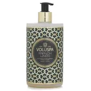 Voluspa French Linen Hand Soap - Cotton Flower, White Cedar & Sun Dried Vanilla Bean 450ml/15.2oz