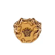 [Versace] Versace Logo-plaque Ring 11 GOLD