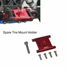 Spare Tire Mount Wheel Holder for LOSI 1/10 LASERNUT TENACITY ULTRA 4 RC Car