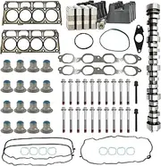 ArbDicco NON AFM/DOD Disable 5.3 Cam Camshaft Lifter Kit Compatible with GMC Chevy 2014-2021 Express Silverado Suburban Camaro Corvette Tahoe Savana Sierra Yukon 5.3L, 12499225 HS26744PT