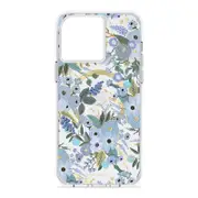 Rifle Paper MagSafe Phone Case For iPhone 15 Plus Garden Party Blue