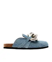 Chain detail Muller shoes 35,36,38 blue