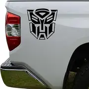 Rosie Decals Transformers Autobot Die Cut Vinyl Decal Sticker For Car Truck Motorcycle Window Bumper Wall Decor Size- [8 inch/20 cm] Tall Color- Gloss Black