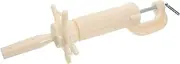 SAFIGLE Holder Mannequin Head Stand Wig Display Stand Hairdressing Training Head Holder Mannequin Head Clamp Stands Wig Mannequin Stand Wig Display Holder Wig Stand Beige Iron