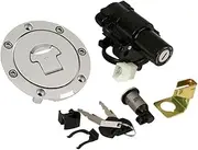 Ignition Lock Switch Cb1300 2003 2004 2005 2006 2007 2008 2009 2010 Motorcycle Ignition Start Motorcycle Lock Gas Cap Accessories Key Assembly