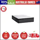 Latex Foam Mattress King Bed 9 Zone Pocket Spring 34cm Thickness