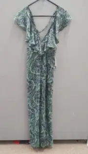 Cooper St Floral Inspired Long Slip Dress Size 8