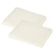 2-Pack 100% Cotton Percale Fitted with Elastic Corners Day Care Mat Sheet, Cr...