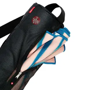 【Manduka】Breathe Easy Yoga Bag 網狀瑜珈墊揹袋 - Black(瑜珈墊收納袋、瑜珈墊揹袋)