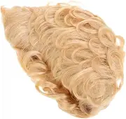 CANIGHT Synthetic Curly Hairpiece Short Lady Wig for Cosplay Natural Wavy Waves Women's Wig for Halloween